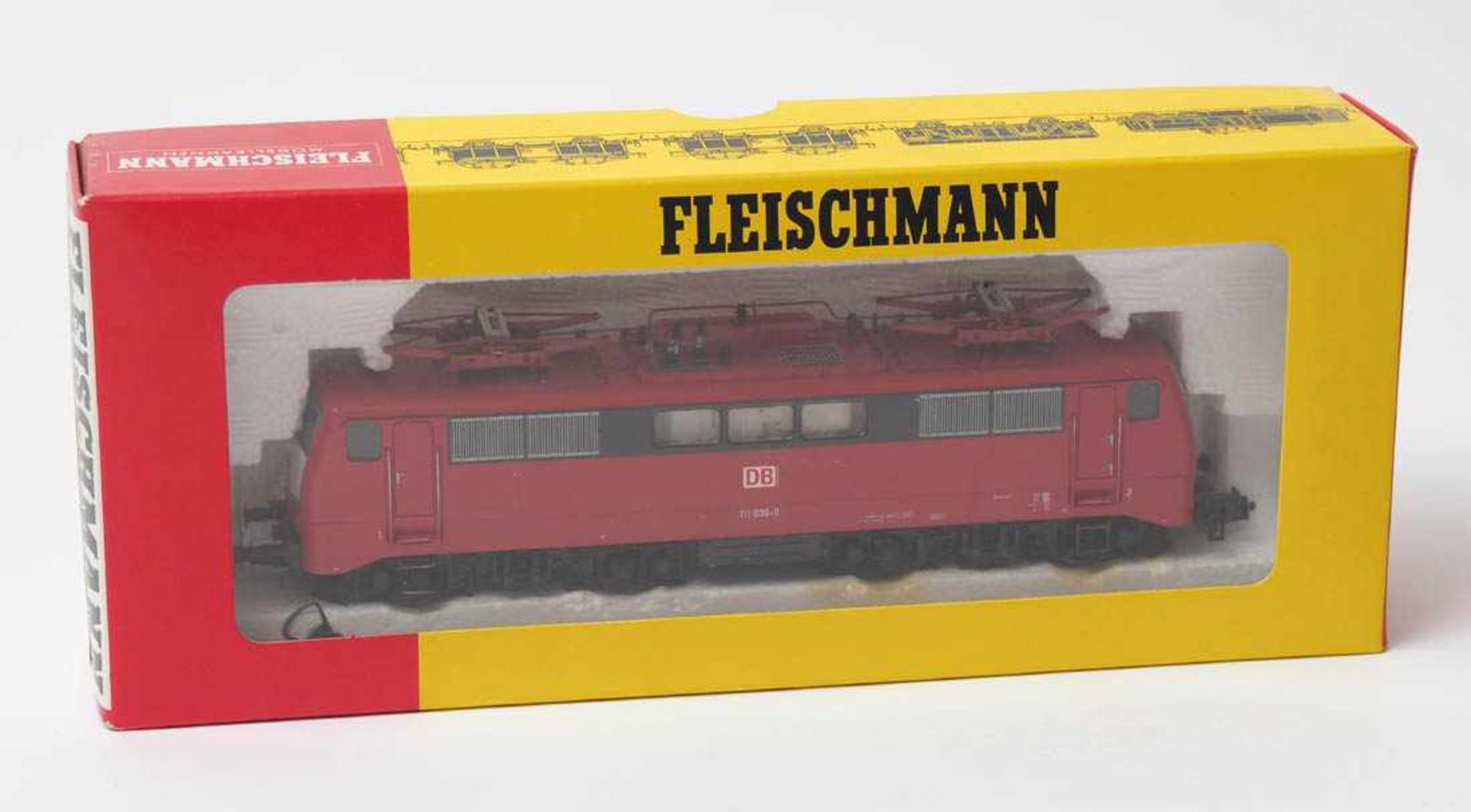 E-Lok, Fleischmann, Spur H0 Modellnummer 4348. Im originalen Karton.