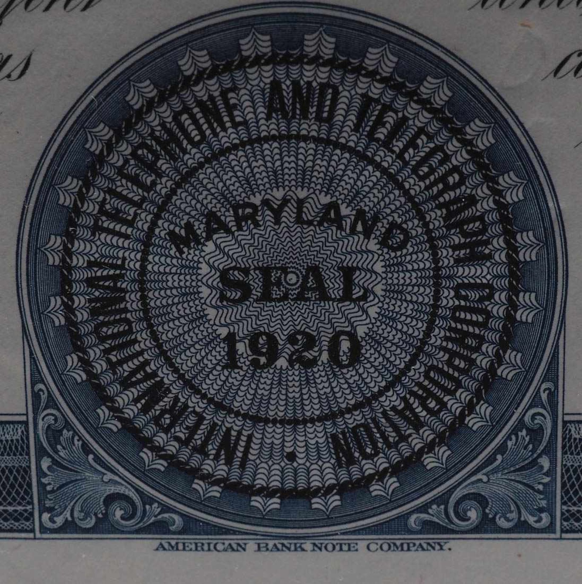 Fünf Aktien, 20er bis 50er Jahre Als Pendants ger. Boston & Maine Railroad Co., Western Maryland - Bild 9 aus 15
