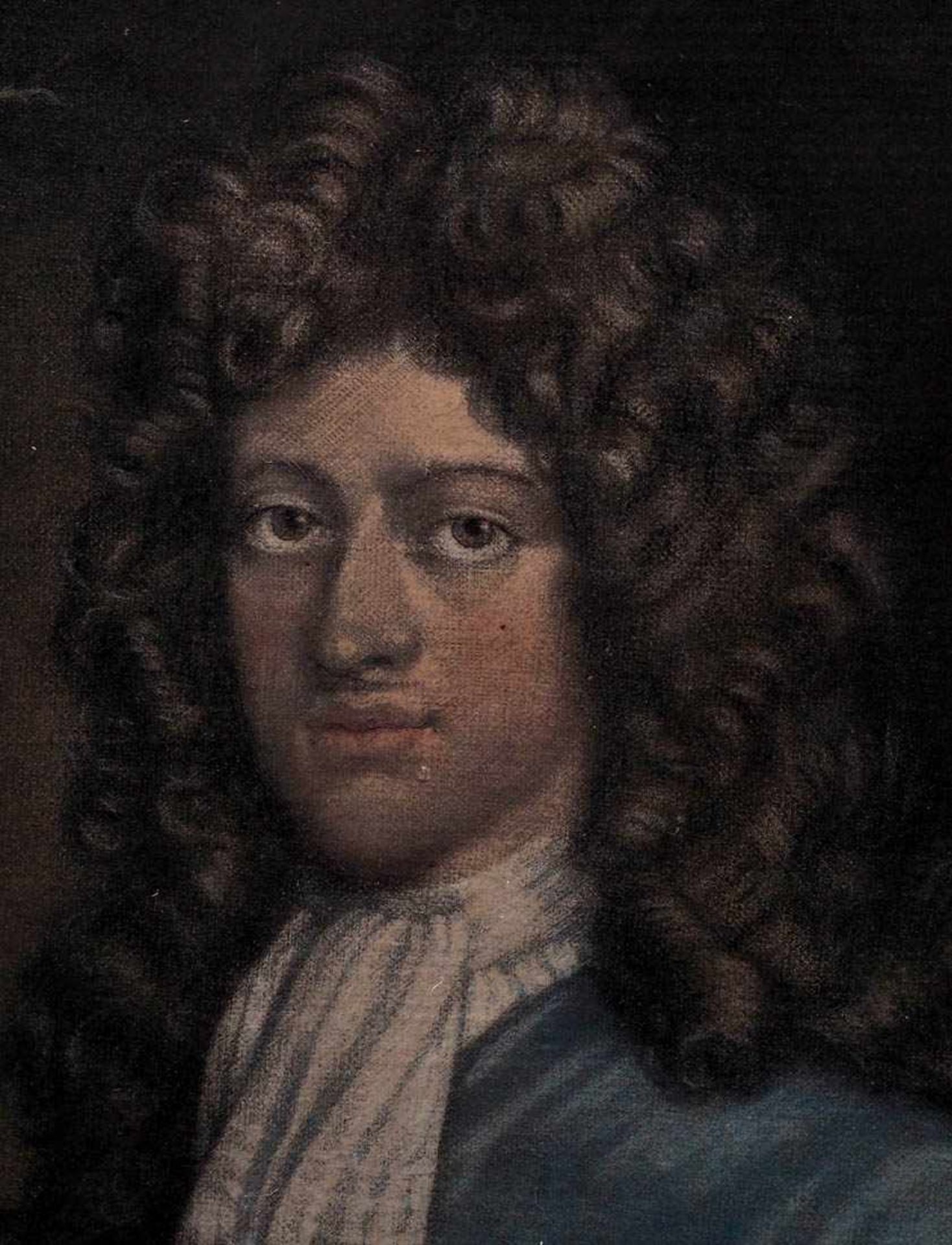 Schenk, Pieter I, (1660 - 1718/19) Portrait des Abraham Ogart. Koloriert, rechts unten sign., ger. - Image 3 of 3