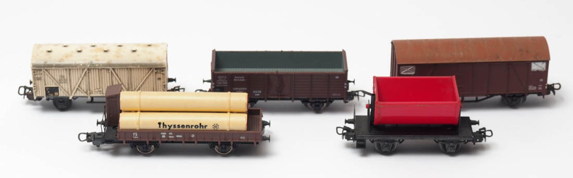 Fünf div. Güterwagen, Märklin - Bild 3 aus 3