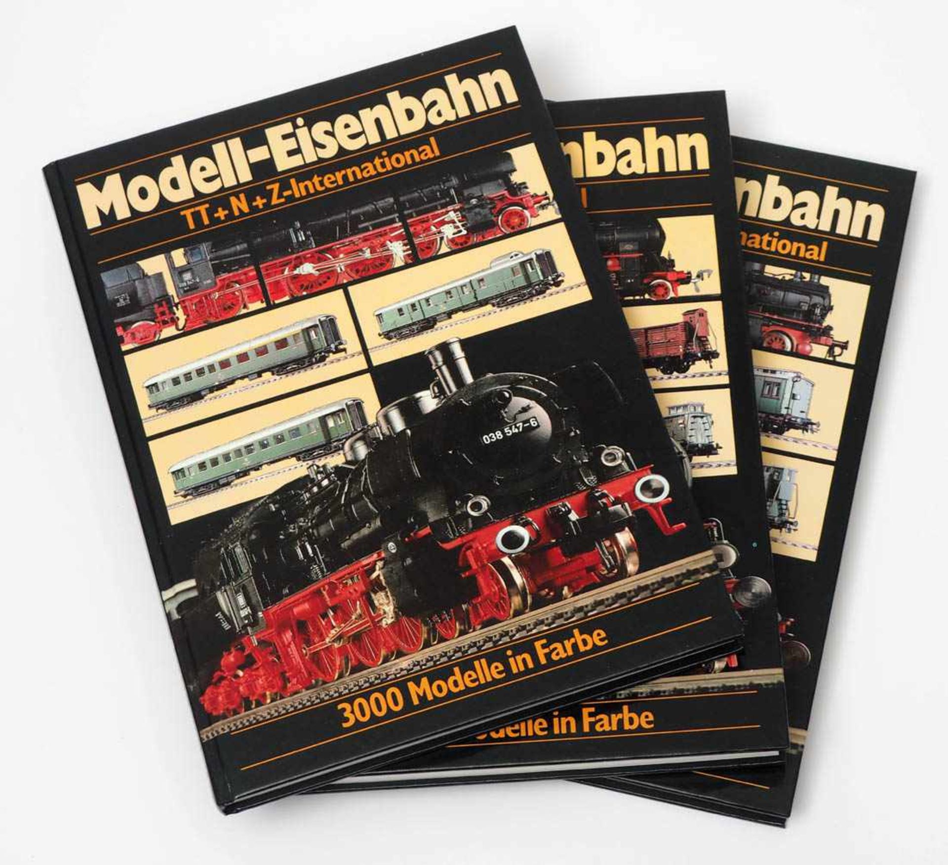Modelleisenbahnen, 3 Bde., Weltbild Verlag H0 International, TT+N+Z International bzw. Alle
