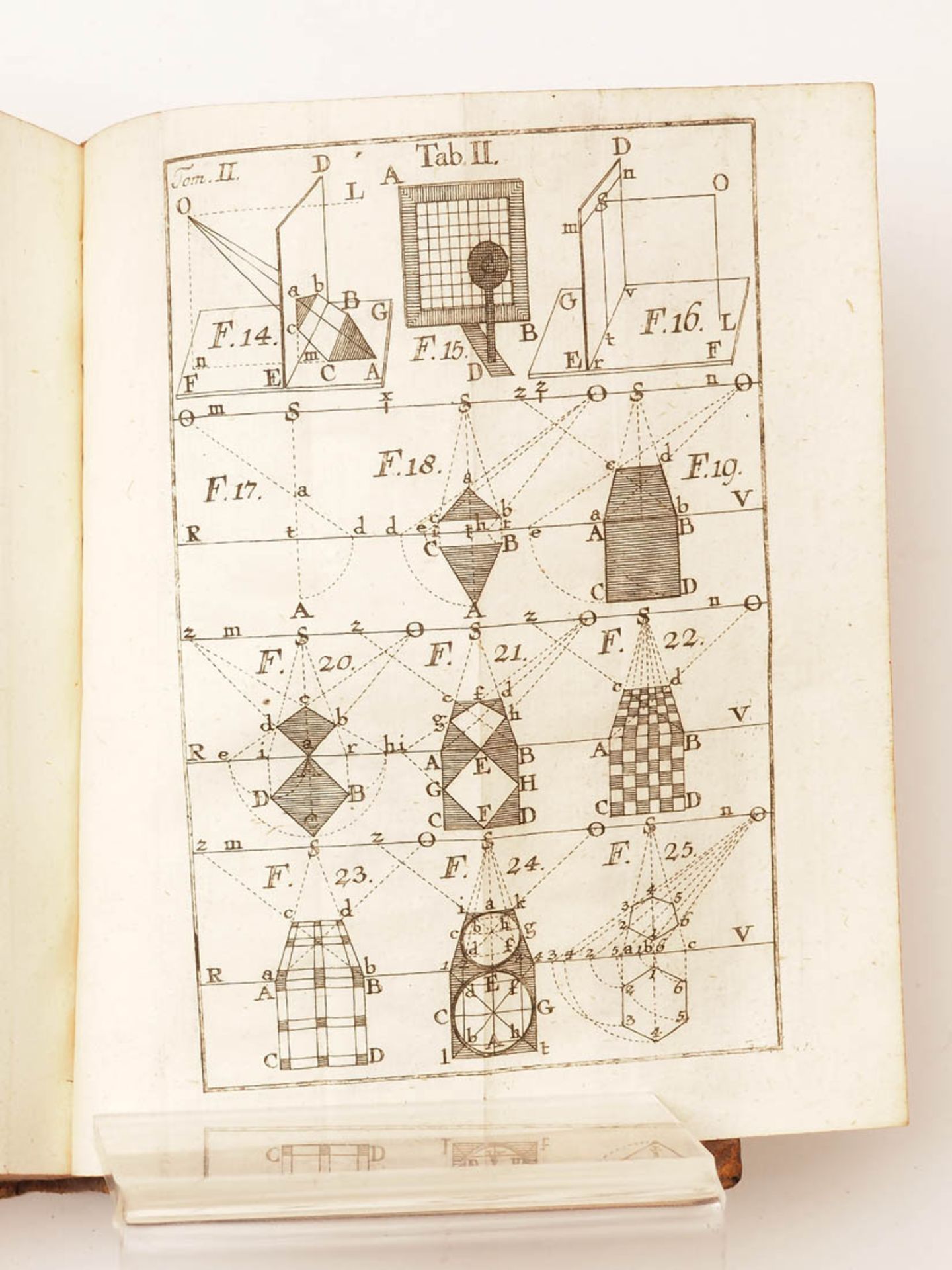 Mangold, M.: Philosophia recentior..., Craetz, Ingolstadt 1765 Band 1 und 2. Ledereinband, rot - Bild 6 aus 7