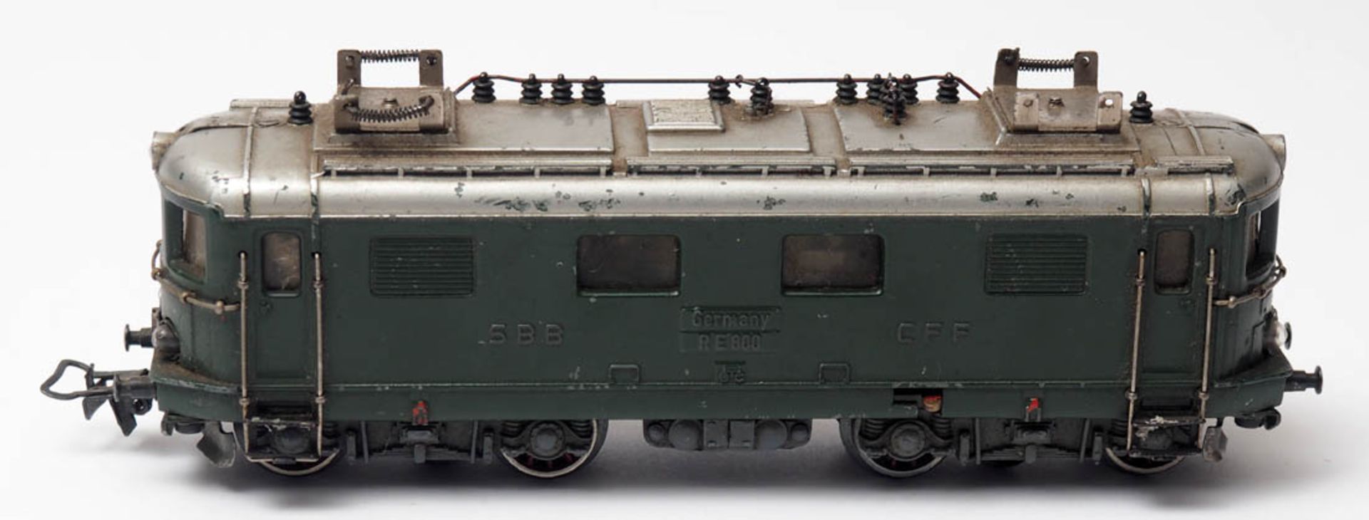 E-Lok, Märklin RE800. Stromabnehmer fehlt. - Bild 2 aus 2