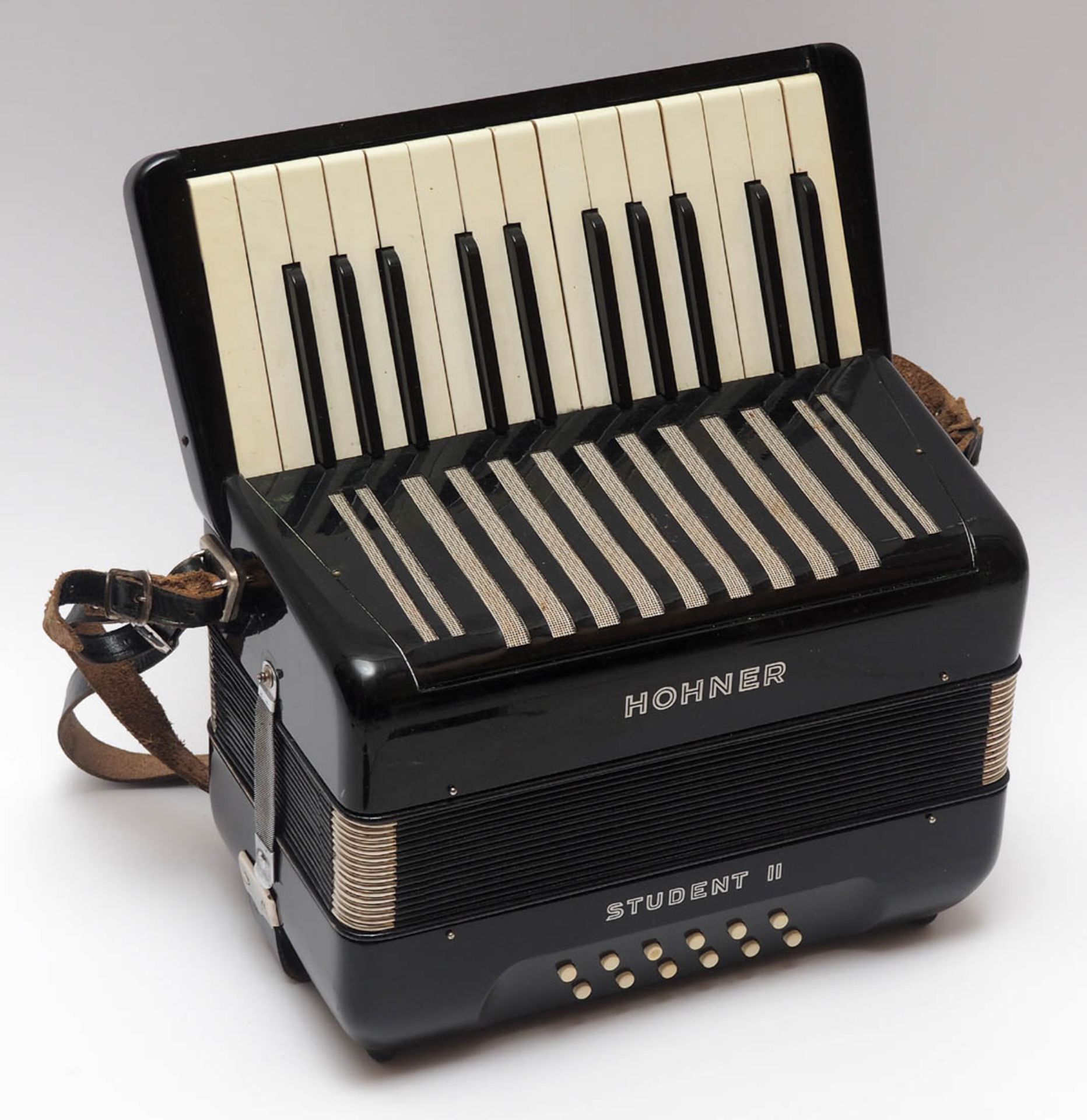 Akkordeon, Hohner Student II Im Originalkasten.