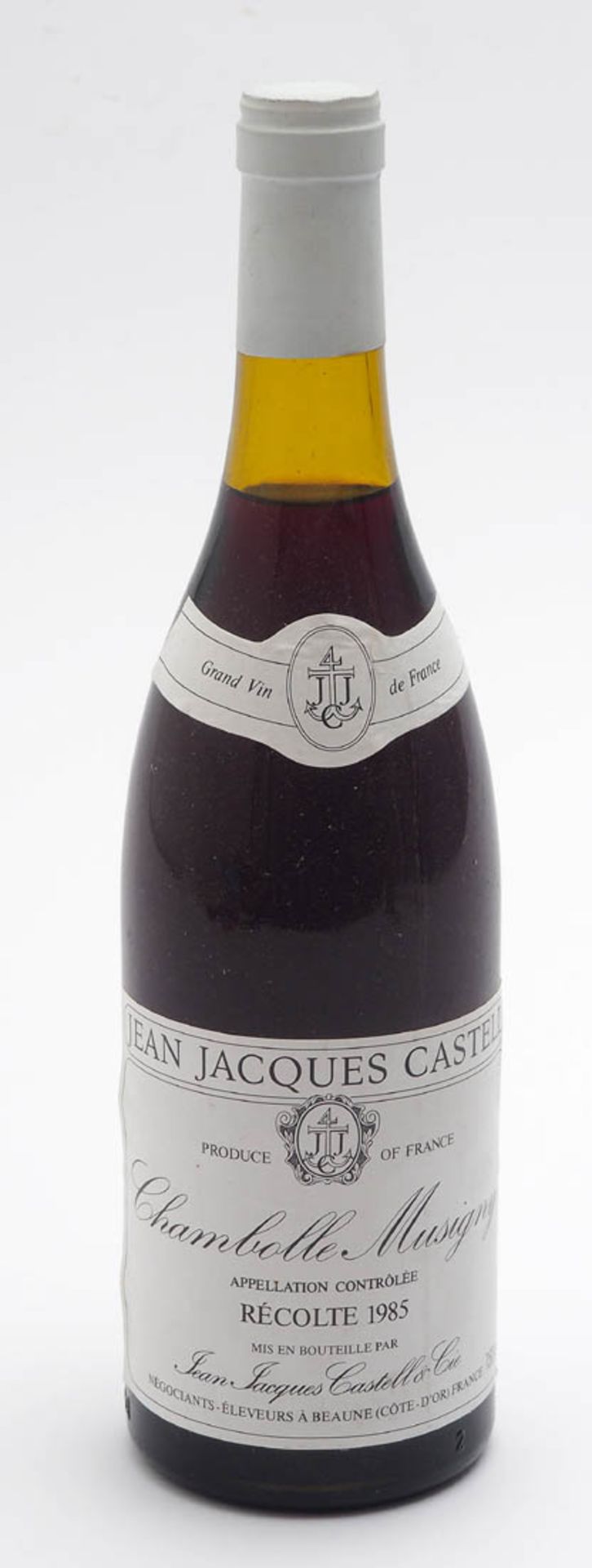 Neun Flaschen Burgunder Chambolle-Musigny 1985, Castell (Beaune)