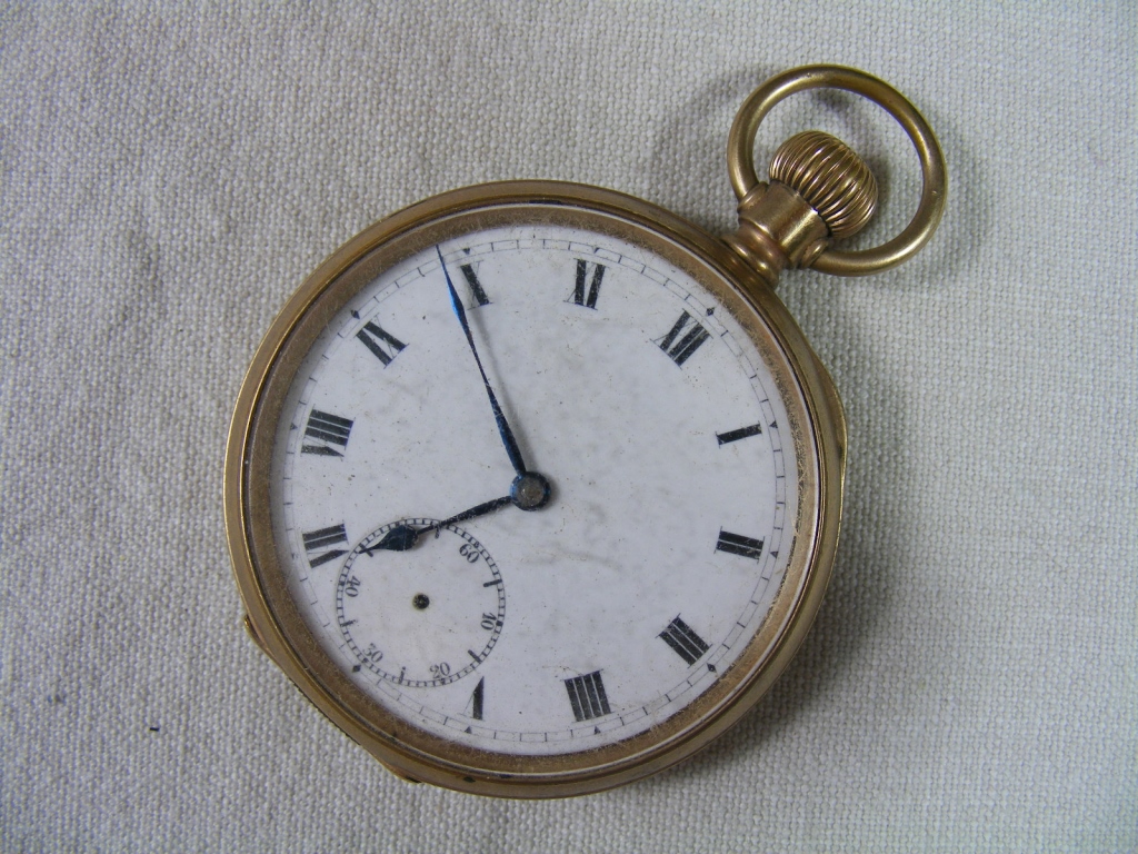 Mid-C20th gold-plated Pocket Watch