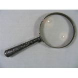 Silver-handled Magnifying Glass