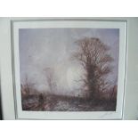 John Trickett, framed ltd ed Print