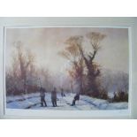 John Trickett lge shooting interest ltd ed Print