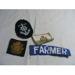 Small selection of various Cloth Insignia