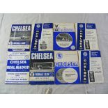 Football Prgrammes: Chelsea FC 1966-1970s