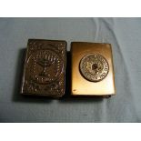 Two various Matchbox Holders