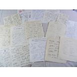 Collection of 1950s Footballer Autographs