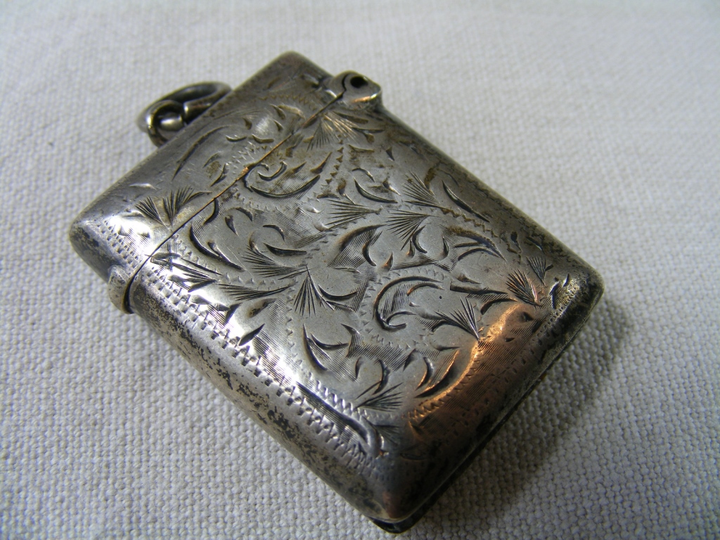 Silver Vesta Case