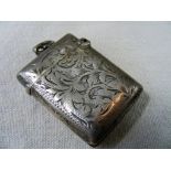 Silver Vesta Case