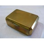 Brass Cigarette Box