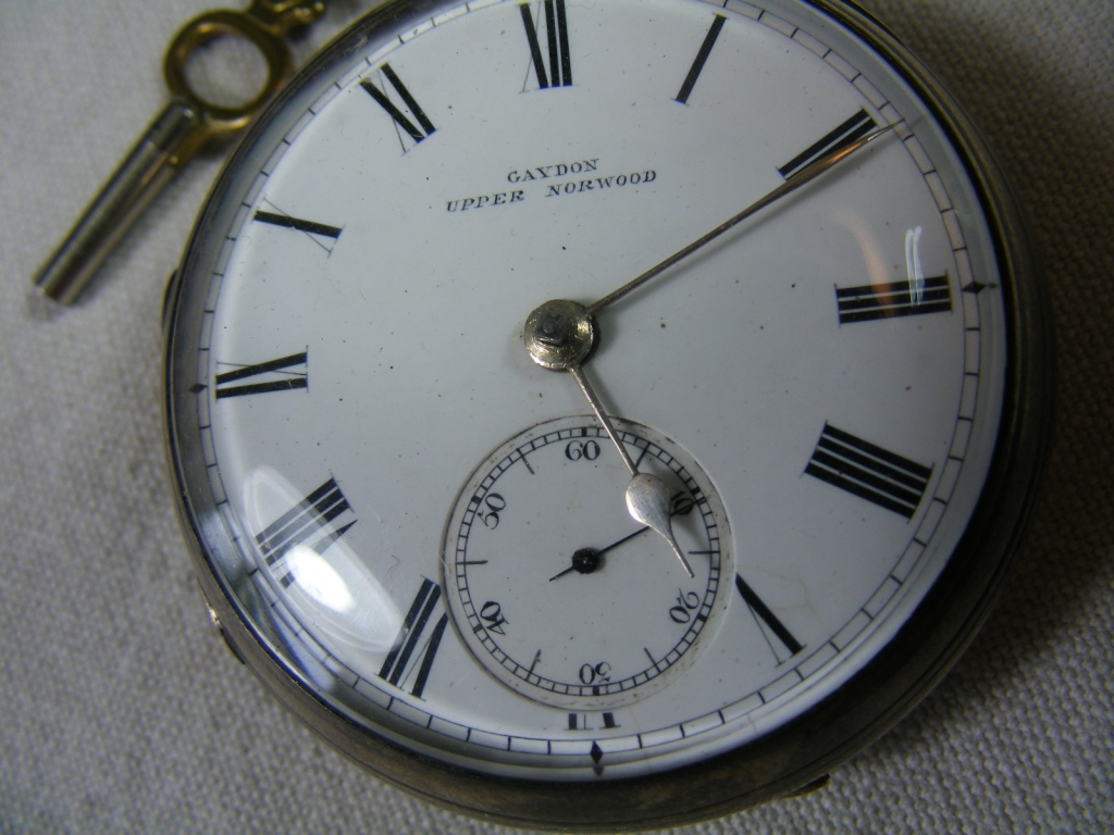 Silver-cased Pocket Watch - Bild 2 aus 5