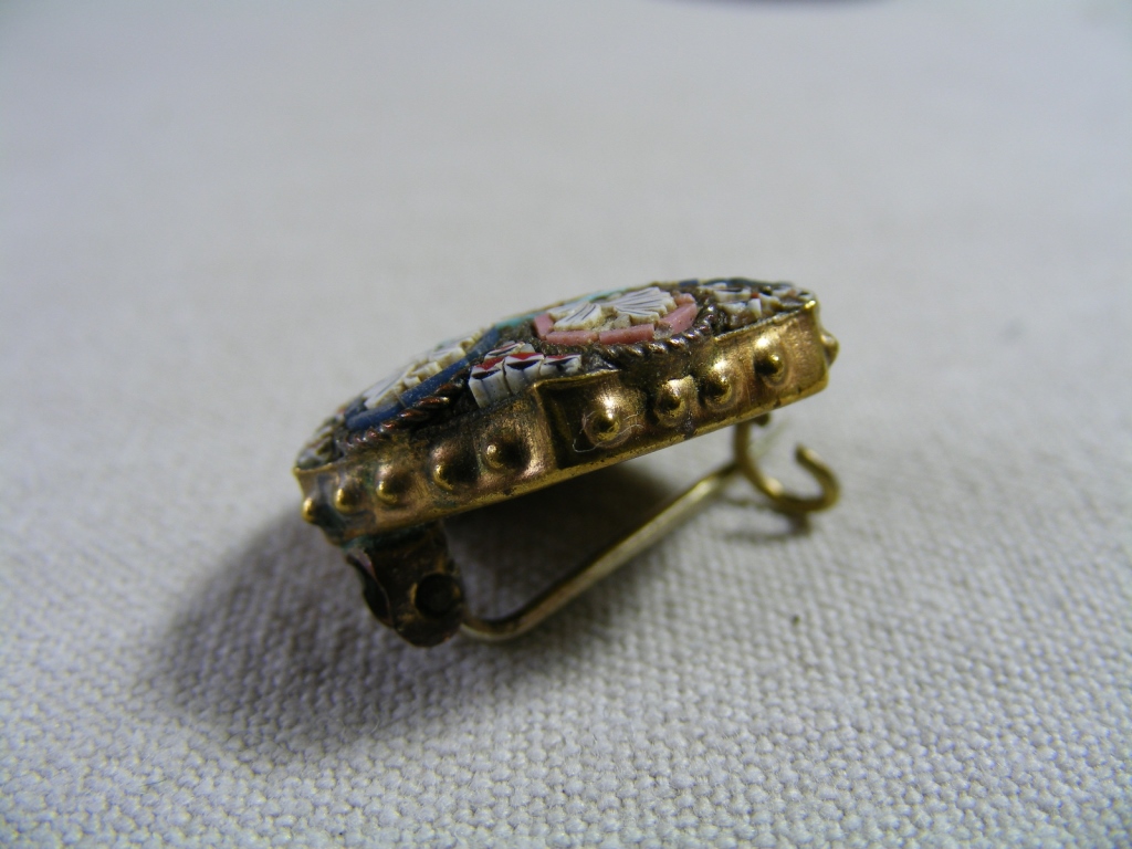 Micromosaic Brooch - Image 6 of 6