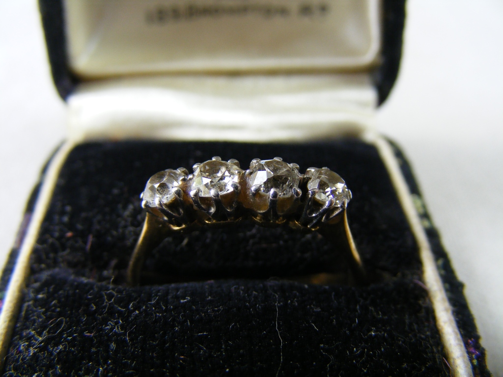 Four Diamond Ring - Image 2 of 9