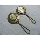 Two C20th small decorative Mirrors