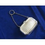 Hallmarked silver Purse