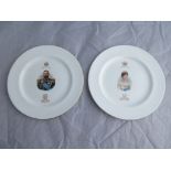 Royal Doulton 1911 Coronation Plates