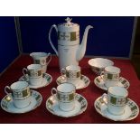 Spode coffee set named 'Persia Y8018'