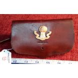 Lothian & Borders horse cross belt pouch