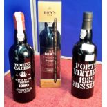 3 bottles of port 2 dated 1980 & 1985 (F&S)