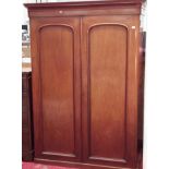 Victorian 2 door wardrobe with fitted drawer interior