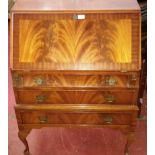 3 drawer writing bureau