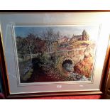 McIntosh Patrick signed limited edition print 387/850, 72x81cm