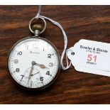 Military Helvetia pocket watch