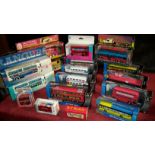 Large selection of bus models