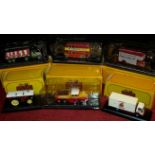 6 'greatest show on earth' lorry & heavy goods models, boxed