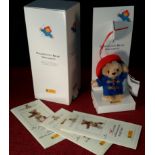 Steiff Paddington Bear ornament with fitted box