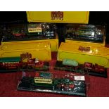 5 'greatest show on earth' lorry & heavy goods models, boxed