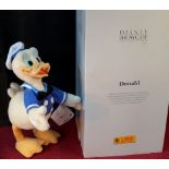 Steiff collectors Disney showcase 'Donald' teddy complete with toy & box, 33cm tall