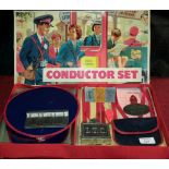 Vintage bus conductor set by 'Berwick Toy'