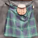 Kilt with sporran