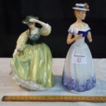 Royal Doulton figurine 'Buttercup' & Renaissance bride figure