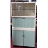 Eastham vintage baby blue & white kitchen unit