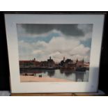 View of Delft print