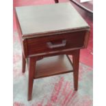 E Gomme G-Plan one drawer bedside cabinet