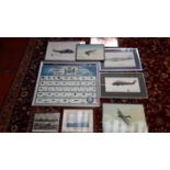 9 Royal Airforce collectable prints