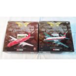 2 Corgi plane models boxed