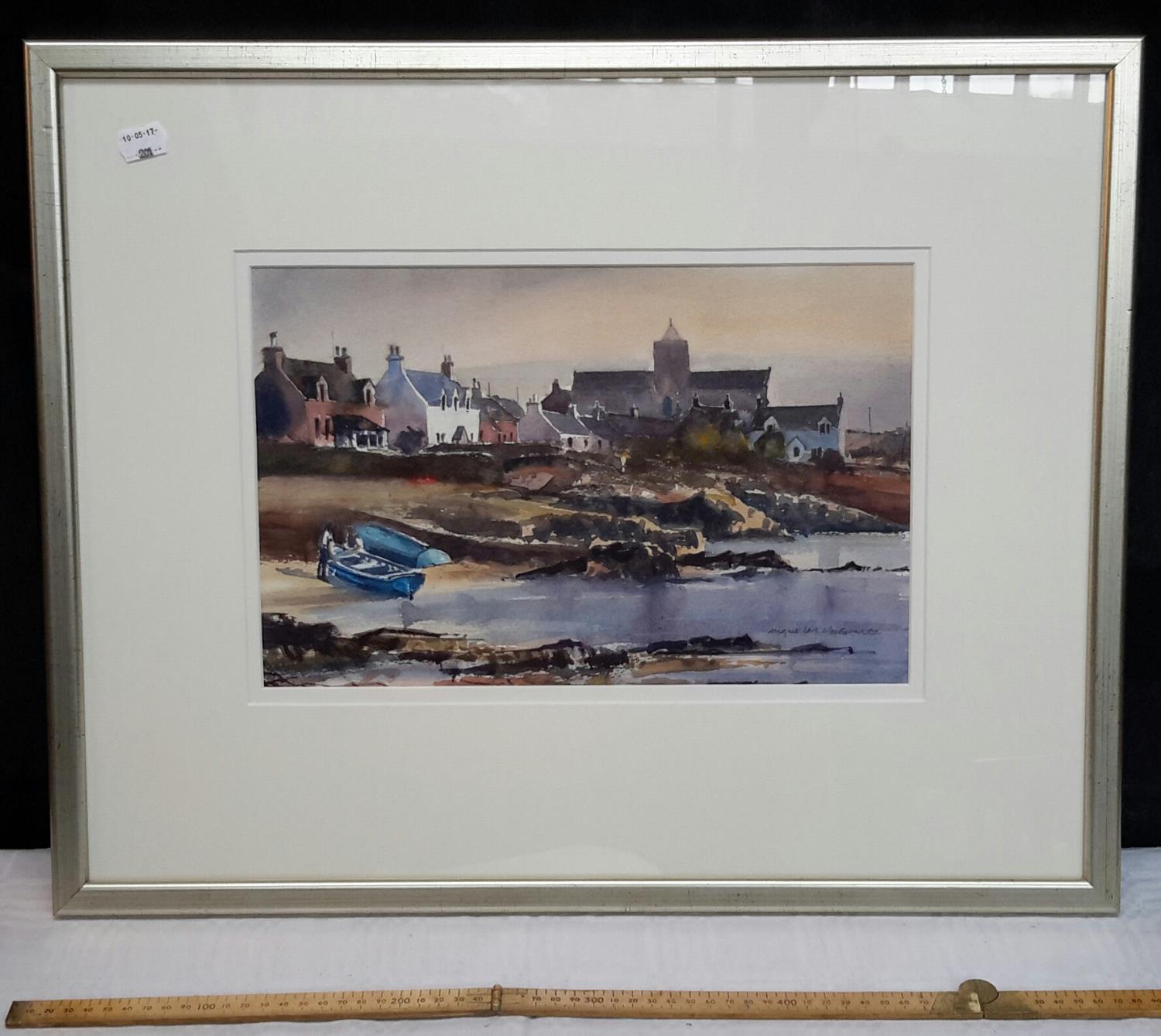 Iona watercolour by A McDonald