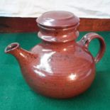 Allpass Denmark pottery teapot