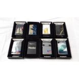 8 new Zippo lighters with boxes, all genuine