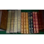 A collection of Thackeray Sir Walter Scott & Charles Dickens etc